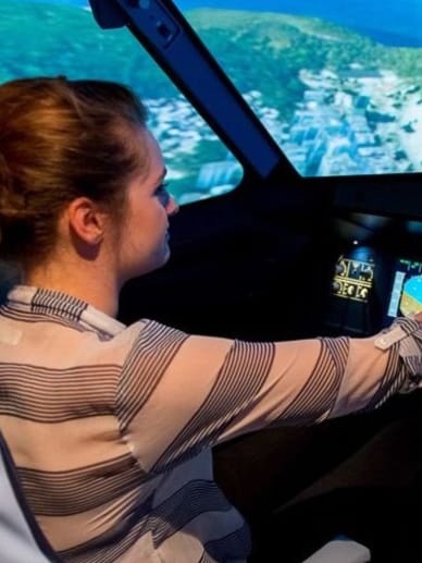 âge simulateur de vol