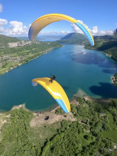 annecy lieu idéal parapente