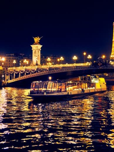 croisiere de nuit à paris