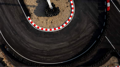 vue arérienne du circuit de fay de bretagne