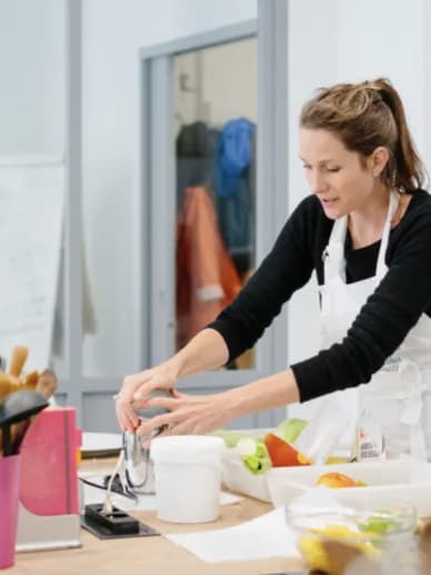 déroulement cours de cuisine