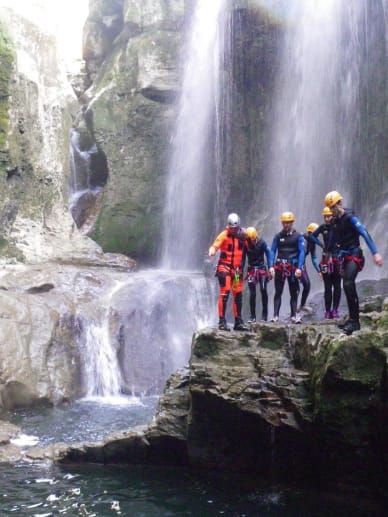 définition canyoning